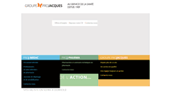 Desktop Screenshot of groupeprojacques.com